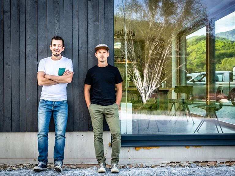 Franz Hofbauer und Michael Linke (r.) Franz Hofbauer und Michael Linke