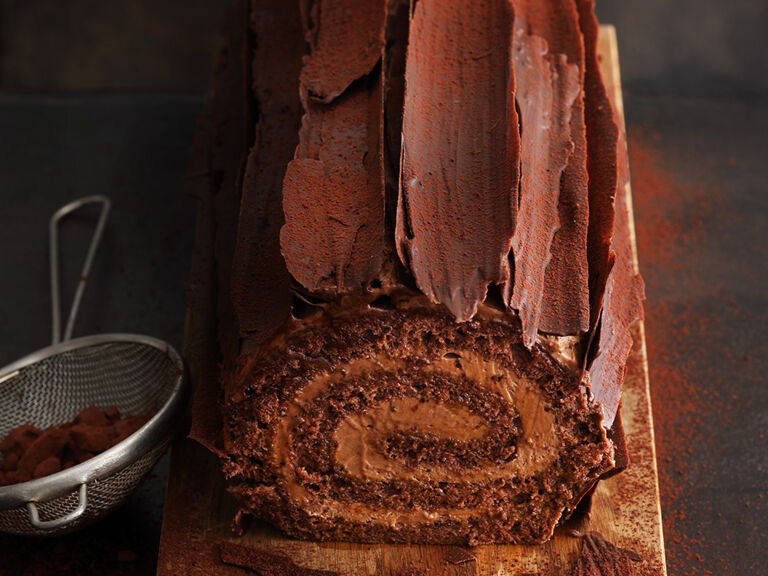  Schoko-Bûche-de-Noël à la Tiramisu